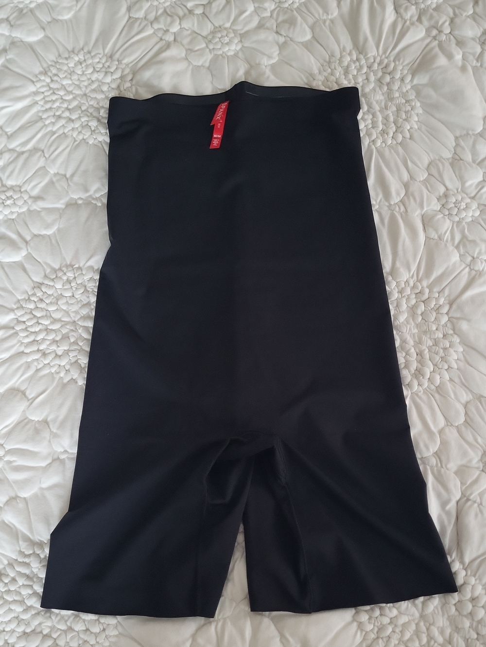 SPANX Thinstincts High-Waist Black Shapewear Shorts M